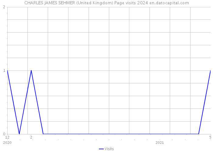 CHARLES JAMES SEHMER (United Kingdom) Page visits 2024 