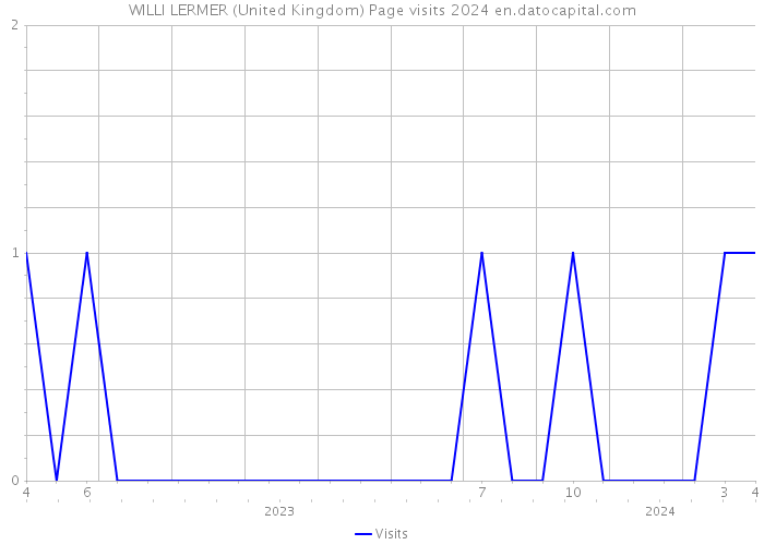 WILLI LERMER (United Kingdom) Page visits 2024 