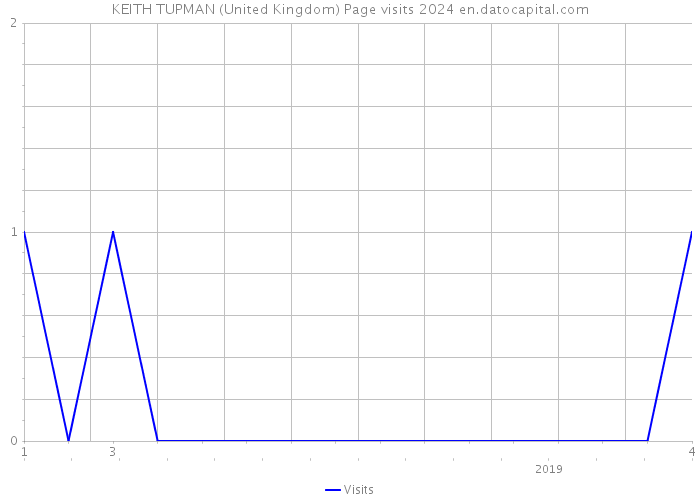 KEITH TUPMAN (United Kingdom) Page visits 2024 