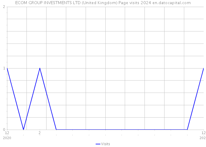 ECOM GROUP INVESTMENTS LTD (United Kingdom) Page visits 2024 