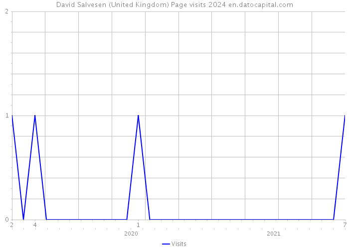 David Salvesen (United Kingdom) Page visits 2024 