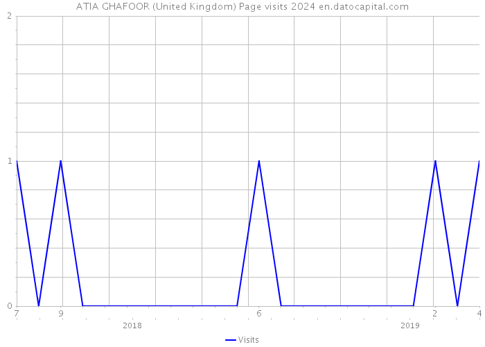 ATIA GHAFOOR (United Kingdom) Page visits 2024 