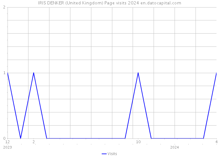 IRIS DENKER (United Kingdom) Page visits 2024 