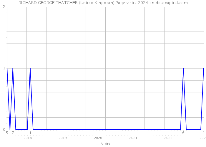RICHARD GEORGE THATCHER (United Kingdom) Page visits 2024 