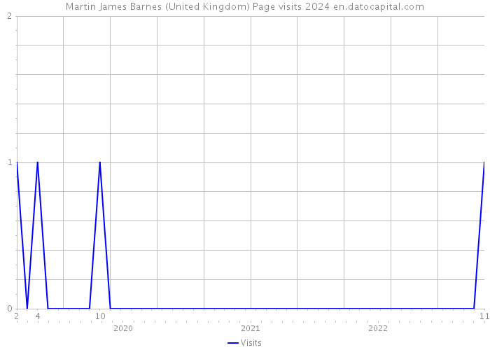 Martin James Barnes (United Kingdom) Page visits 2024 