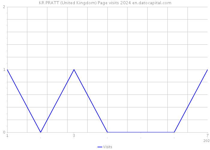 KR PRATT (United Kingdom) Page visits 2024 