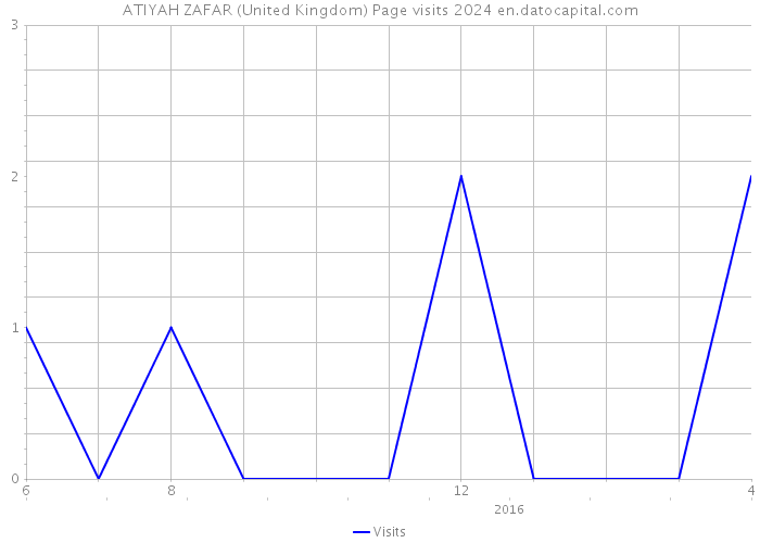 ATIYAH ZAFAR (United Kingdom) Page visits 2024 