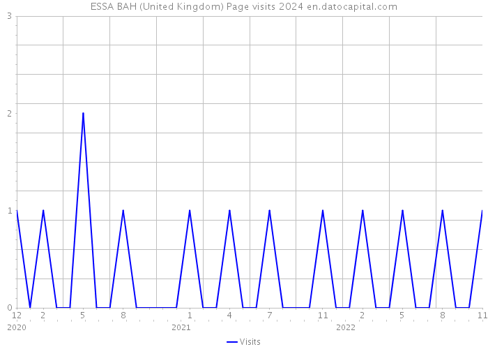 ESSA BAH (United Kingdom) Page visits 2024 