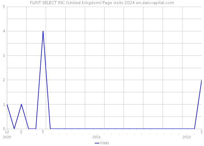 FLINT SELECT INC (United Kingdom) Page visits 2024 