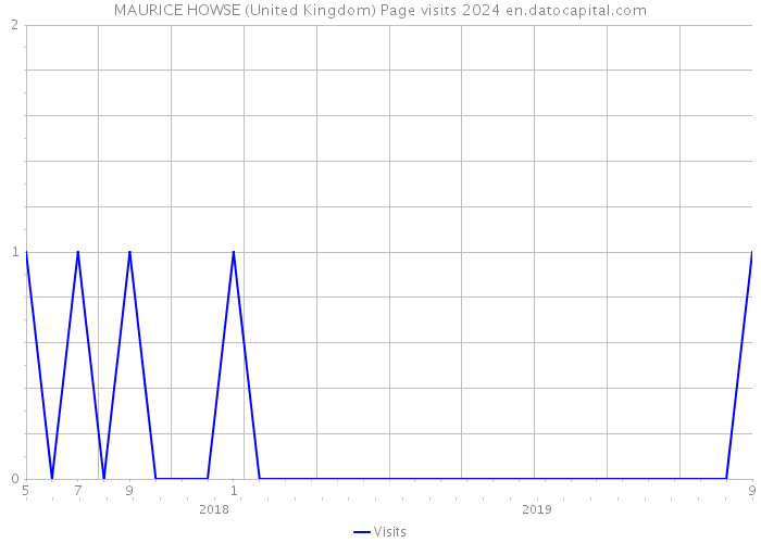 MAURICE HOWSE (United Kingdom) Page visits 2024 