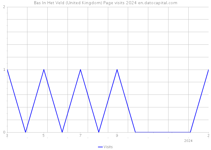 Bas In Het Veld (United Kingdom) Page visits 2024 