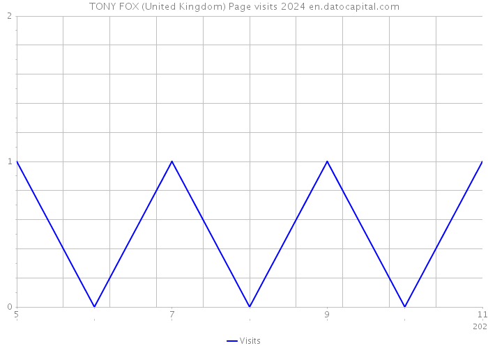 TONY FOX (United Kingdom) Page visits 2024 