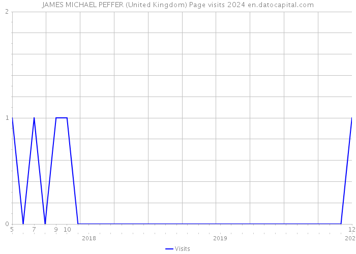 JAMES MICHAEL PEFFER (United Kingdom) Page visits 2024 