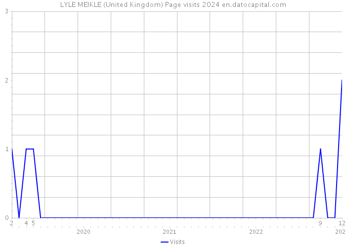 LYLE MEIKLE (United Kingdom) Page visits 2024 