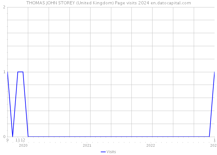 THOMAS JOHN STOREY (United Kingdom) Page visits 2024 