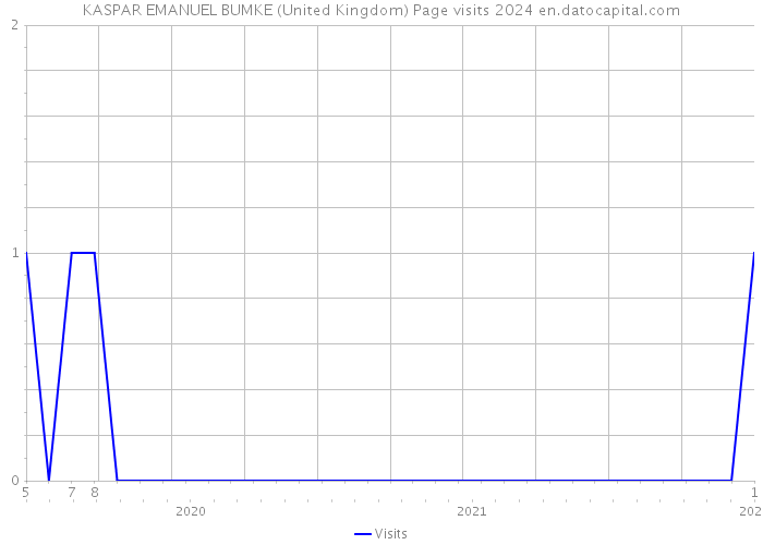 KASPAR EMANUEL BUMKE (United Kingdom) Page visits 2024 