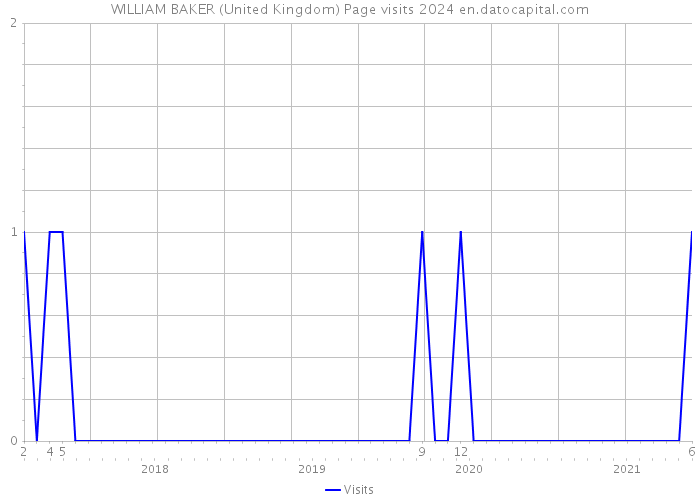 WILLIAM BAKER (United Kingdom) Page visits 2024 