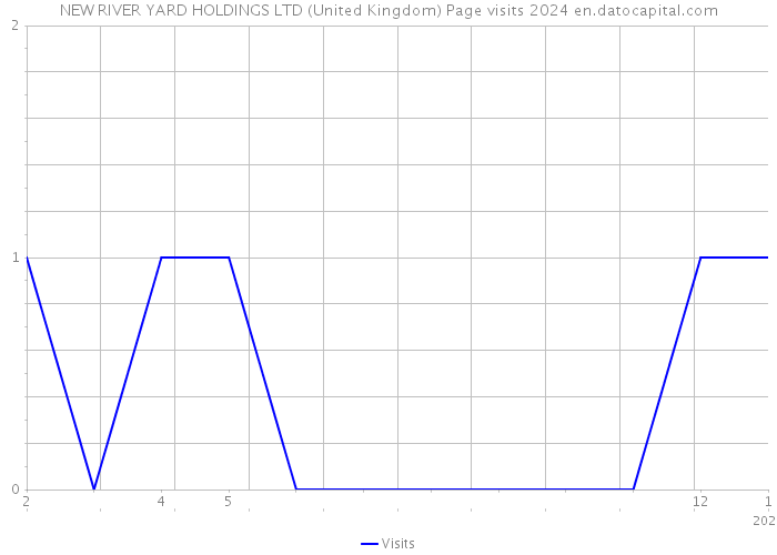 NEW RIVER YARD HOLDINGS LTD (United Kingdom) Page visits 2024 
