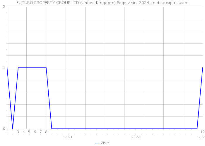 FUTURO PROPERTY GROUP LTD (United Kingdom) Page visits 2024 