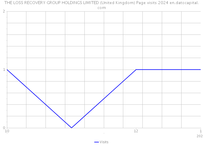 THE LOSS RECOVERY GROUP HOLDINGS LIMITED (United Kingdom) Page visits 2024 