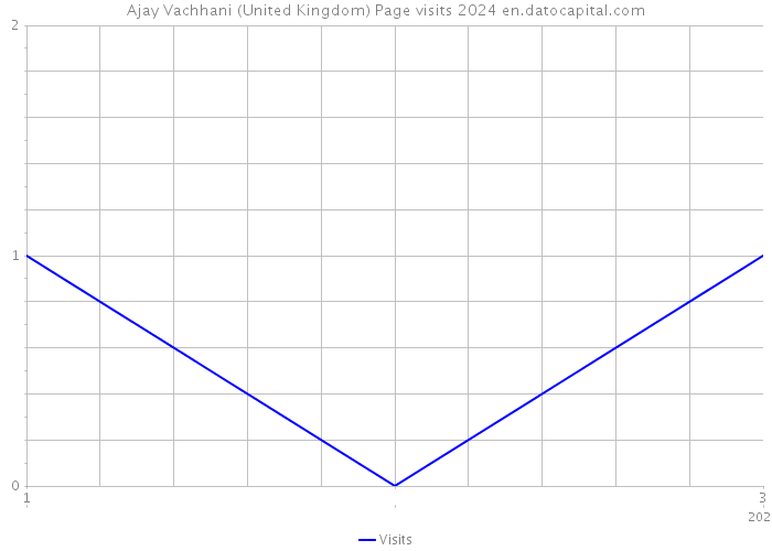 Ajay Vachhani (United Kingdom) Page visits 2024 