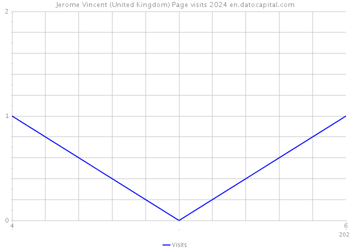 Jerome Vincent (United Kingdom) Page visits 2024 