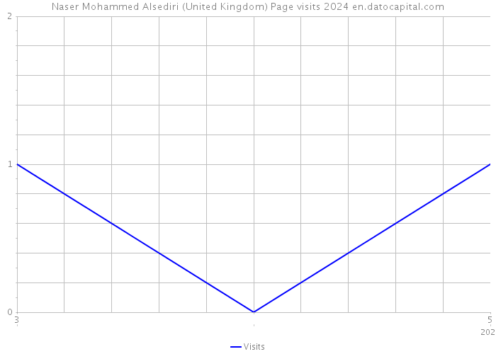 Naser Mohammed Alsediri (United Kingdom) Page visits 2024 