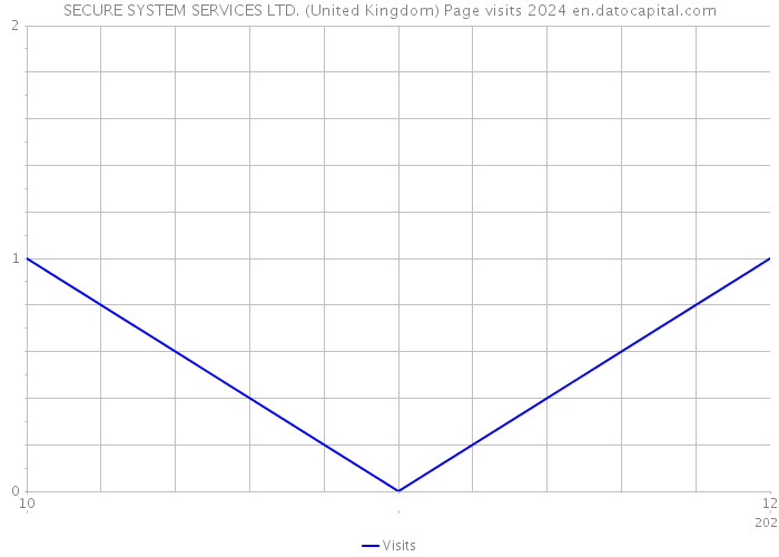 SECURE SYSTEM SERVICES LTD. (United Kingdom) Page visits 2024 
