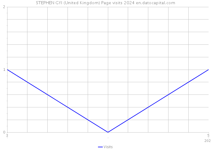 STEPHEN GYI (United Kingdom) Page visits 2024 