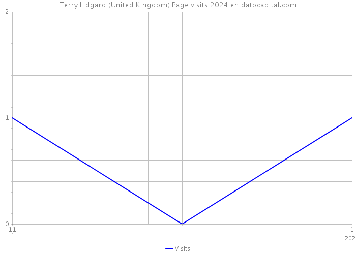 Terry Lidgard (United Kingdom) Page visits 2024 