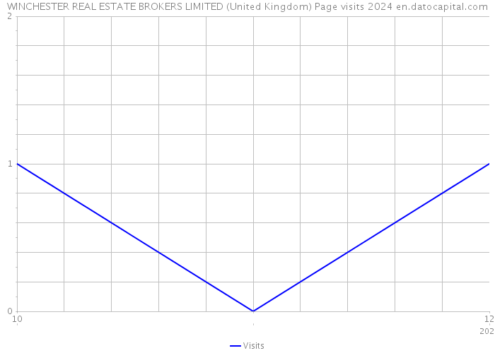 WINCHESTER REAL ESTATE BROKERS LIMITED (United Kingdom) Page visits 2024 
