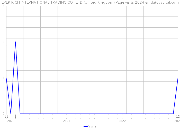 EVER RICH INTERNATIONAL TRADING CO., LTD (United Kingdom) Page visits 2024 