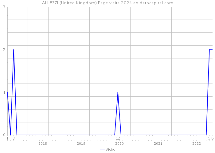ALI EZZI (United Kingdom) Page visits 2024 
