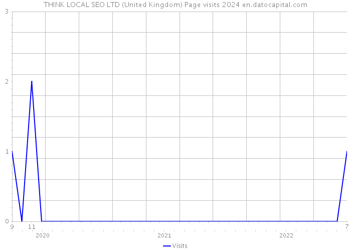 THINK LOCAL SEO LTD (United Kingdom) Page visits 2024 