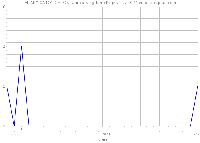HILARY CATON CATON (United Kingdom) Page visits 2024 