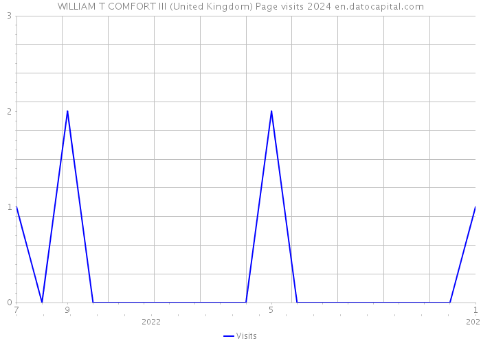 WILLIAM T COMFORT III (United Kingdom) Page visits 2024 