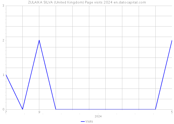 ZULAIKA SILVA (United Kingdom) Page visits 2024 
