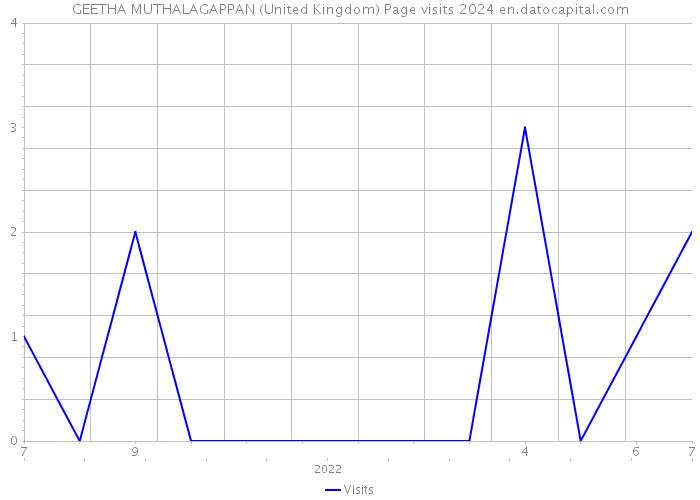 GEETHA MUTHALAGAPPAN (United Kingdom) Page visits 2024 