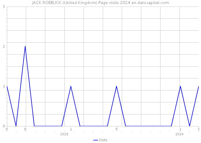 JACK ROEBUCK (United Kingdom) Page visits 2024 