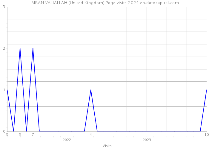 IMRAN VALIALLAH (United Kingdom) Page visits 2024 