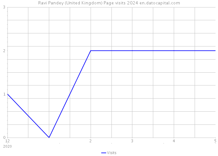 Ravi Pandey (United Kingdom) Page visits 2024 
