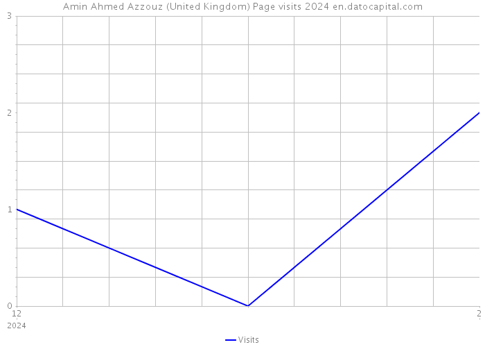 Amin Ahmed Azzouz (United Kingdom) Page visits 2024 
