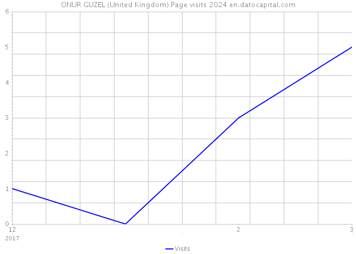 ONUR GUZEL (United Kingdom) Page visits 2024 