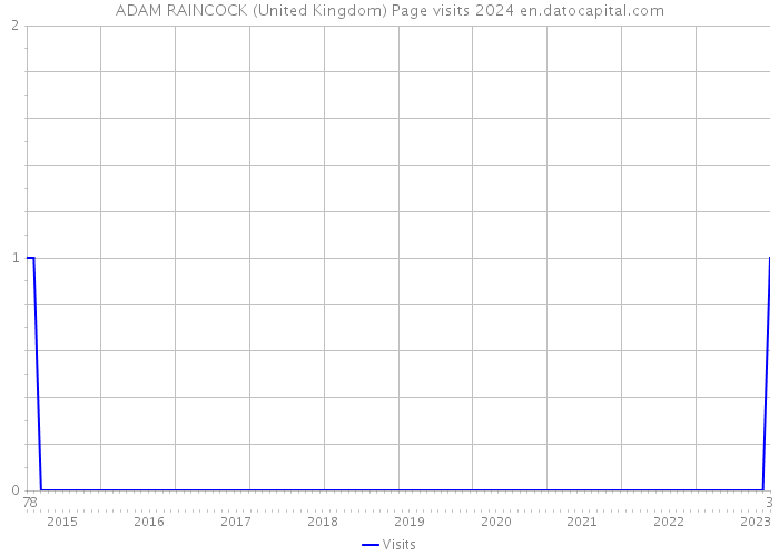 ADAM RAINCOCK (United Kingdom) Page visits 2024 