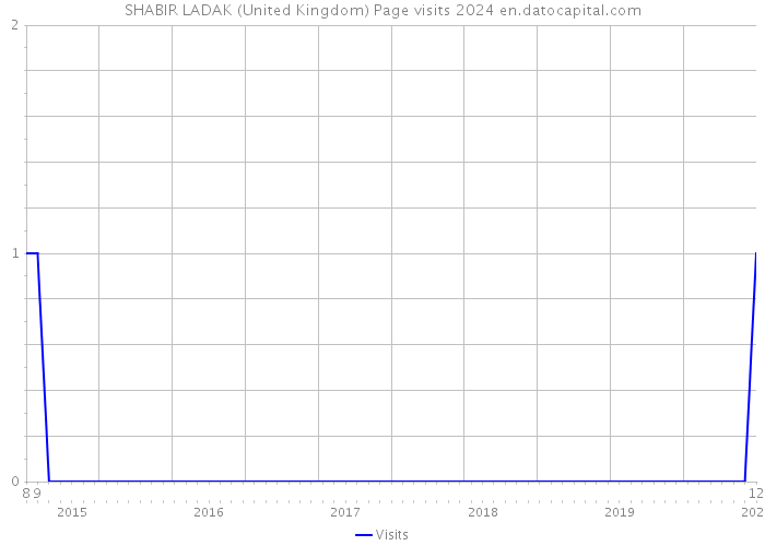 SHABIR LADAK (United Kingdom) Page visits 2024 