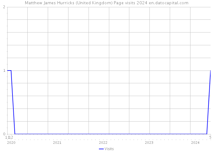 Matthew James Hurricks (United Kingdom) Page visits 2024 
