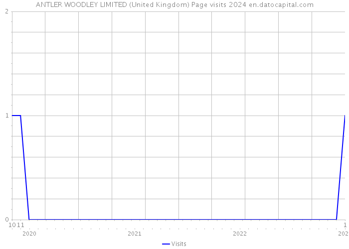 ANTLER WOODLEY LIMITED (United Kingdom) Page visits 2024 