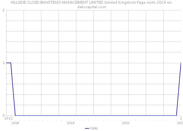 HILLSIDE CLOSE (BANSTEAD) MANAGEMENT LIMITED (United Kingdom) Page visits 2024 