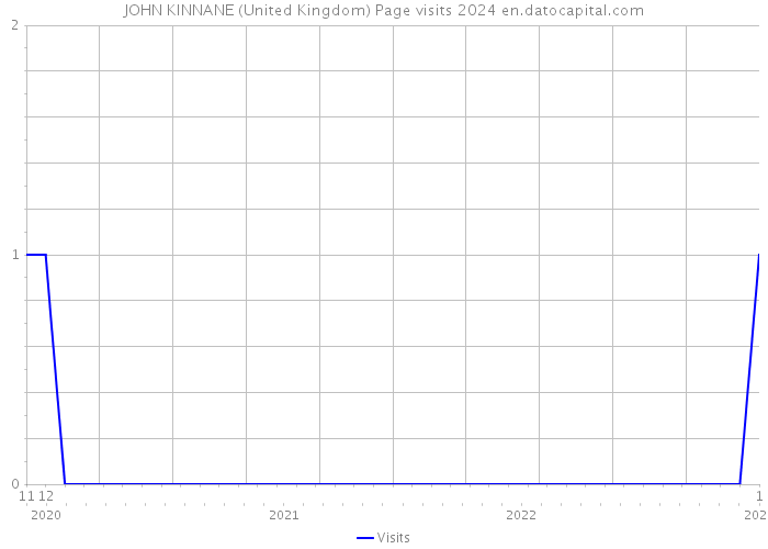 JOHN KINNANE (United Kingdom) Page visits 2024 