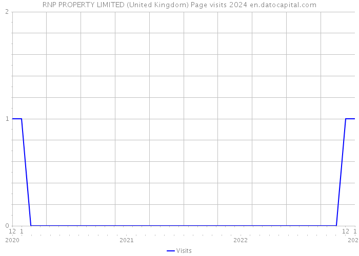 RNP PROPERTY LIMITED (United Kingdom) Page visits 2024 
